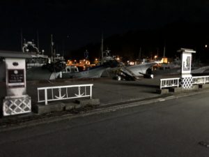 伊豆下田フィッシング駐車場入り口